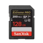 Carte mmoire sdhc sdxc sandisk extreme pro 128go sdxc 200mb / s 90mb / s uhs - i v30