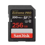 Carte mmoire sd - sandisk - extreme pro - 256go - 200mo / s - uhs - i v30