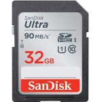 Carte m�moire sdhc uhs - i u1 32 go sandisk - vitesse de lecture jusqu� 80 mo / s - vitesse d�criture ...