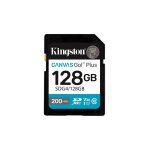 Carte m�moire sdxc - kingston - canvas go plus - 128 go - 200 mo / s - u3 v30