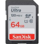 Carte m�moire sdxc - sandisk - ultra 64 go - 120 mo / s - classe 10 - uhs - i