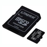 Carte microsd - kingston - canvas select plus - 32 go - classe 10 - adaptateur sd