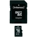 Carte microsdhc intenso high performance 32 gb class 10 avec adaptateur sd