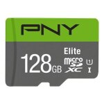 Carte microsdxc pny elite - 128 go - classe 10 / uhs - i (u1)