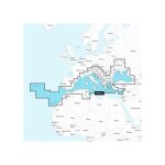 Carte de navigation + large sd - m�diterran�e - mer noire navionics