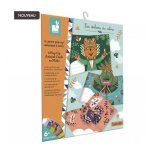 Cartes pop up - janod - j07987 - animaux � cr�er - multicolore - � partir de 3 ans