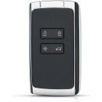 Cl� de voiture - phonillico� - carte rechange - 4 boutons - compatible renault - noir