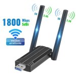 Carte réseau sans fil 1800mbps adaptateur wifi6 usb 3. 0 double dande 5dbi 2. 4g / 5ghz pour pc / laptop ... Carte réseau sans fil 1800mbps adaptateur wifi6 usb 3. 0 double dande 5dbi 2. 4g / 5ghz pour pc / laptop ...