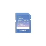 Carte sd - sandisk - creator - 256 go - v60 - uhs - ii - 280 mb / s