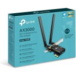 Carte wifi pcie ax3000 - tp - link - archer tx55e - wifi 6 - bluetooth 5. 3 - 2 antennes Carte wifi pcie ax3000 - tp - link - archer tx55e - wifi 6 - bluetooth 5. 3 - 2 antennes