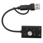 Carte son externe - vvikizy - type - c vers ordinateur portable - 7. 1 canaux - aluminium - compact Carte son externe - vvikizy - type - c vers ordinateur portable - 7. 1 canaux - aluminium - compact
