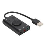 Carte son usb carte son lecteur multifonction usb sc2 avec indicateur pour ordinateur portable informatique ...