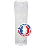 Cartouche anti - tartre polyphosphate rechargeable 12 mois - aquawater - gros cristaux blancs - dbit ...