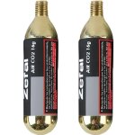Cartouche co2 filetée 16g zefal - pour vtt - lot de 2 Cartouche co2 filetée 16g zefal - pour vtt - lot de 2
