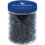 Cartouche dencre bleu pot 100 - schneider - fermées à laide dune bille - cyan - bleu - 100 Cartouche dencre bleu pot 100 - schneider - fermées à laide dune bille - cyan - bleu - 100