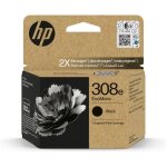Cartouche d?encre hp 308e authentique noir evomore (7fp22ue) pour hp envy 6110 6120 6130 6520 6530