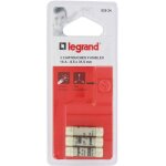 Cartouche fusible cylindrique legrand - 16a x3 - avec voyant de fusion