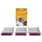 Cartouche dimpression kodak instant print 3x3 - pour mini shot combo 113 - 30 impressions par cartouche ...