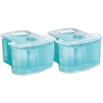 Cartouche de nettoyage 2 - pack philips jc302 / 50 - pour rasoir - marque philips - kit de cartouches ...