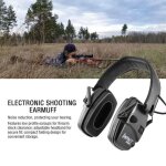 Casque antibruit de tir électronique damplification dimpact anti - bruit de sports de plein air Casque antibruit de tir électronique damplification dimpact anti - bruit de sports de plein air