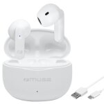 Casque bluetooth - muse - modle intra - auriculaire - ipx5 - 10 m - 4 heures de lecture