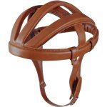 Casque boudin vintage marron reproduction cuir velo course annee 60 70 leroica casquette
