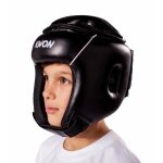 Casque de boxe amateur kwon - noir - l / xl