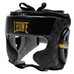 Casque de boxe leone1947 dna avec prot�ge - joues m - noir