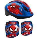Casque + coudières / genouillères - stamp - spider - man - tour de tête réglable - coque blister - garçon ... Casque + coudières / genouillères - stamp - spider - man - tour de tête réglable - coque blister - garçon ...