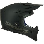 Casque cross adulte swaps blur s818 / noir mat