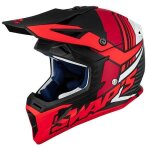 Casque cross adulte swaps blur s818 - noir - rouge mat Casque cross adulte swaps blur s818 - noir - rouge mat