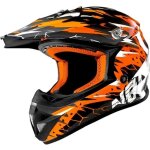 Casque cross enfant no end cracked / orange Casque cross enfant no end cracked / orange