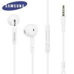 Casque ecouteurs blanc original samsung