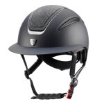 Casque d�quitation tattini cassiopea - noir - m