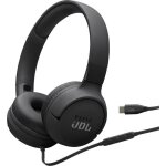Casque filaire - jbl tune 520 c - usb - c - hi - res audio - noir