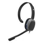 Casque filaire pdp afterglow vlv 1 noir pour ps4 - microphone r�ducteur de bruit - son clair et cristallin ...