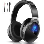Casque filaire ps4 - gobro - q7s - bluetooth - antibruit - noir