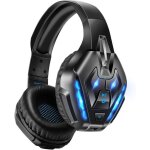 Casque audio bluetooth 7. 1 virtual surroundcompatible pcps5ps4mode bluetooth pour la musique mode filaire ...