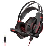 Casque gamer ovleng ov - p20 rouge avec micro - haut - parleur 40mm - contr�le du volume - pour pc mac ...