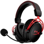 Casque gamer sans fil - hyperx cloud alpha - pour pc - noir & rouge