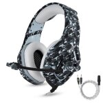 Casque gaming - camouflage - ps4 xbox one s - son de haute qualit - rduction du bruit - confortable ...