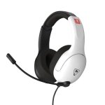 Casque gaming filaire - turtle beach - nintendo switch - airlite fit - noir et blanc