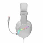 Casque gaming - mars gaming - mh122 - blanc - intra - auriculaire - microphone int�gr�