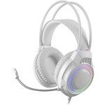 Casque gaming - marsgaming - mh124 - �clairage frgb rainbow - ergonomie avanc�e - micro flexible