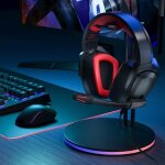 Casque gaming pour ps4 xbox one avec micro anti bruit led lampe stéréo basse contrôle du volume microphone ... Casque gaming pour ps4 xbox one avec micro anti bruit led lampe stéréo basse contrôle du volume microphone ...