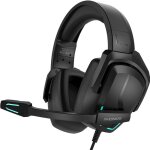 Casque gamer ps5 ps4 immersif avec micro anti - bruit - casque gaming filaire confortable led rgb pour ...