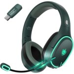 Casque sans fil gamercasque ps5 sans fildongle 2. 4ghz pour pc / ps4 / tv / switchmicro antibruit