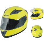 Casque homologu integral moto scooter pare - soleil intgr touring fluo l