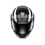 Casque int�gral shark d - skwal 3 blank - white / azur - m