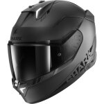 Casque int�gral shark skwal i3 blank sp - anthracite / black / silver - s